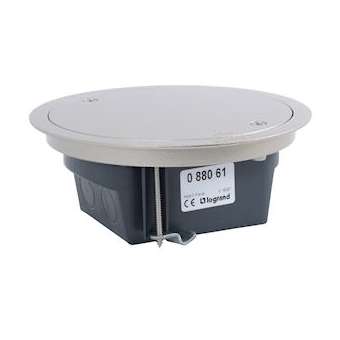 Boîte de sol IP66 4 modules avec couvercle amovible - inox|Legrand-LEG088061