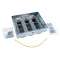 Kit support haut réglable boîte sol affleurante prises horiz 3 paniers de 6 mod