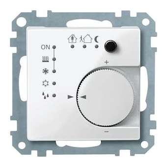 KNX M-Plan - thermostat d'ambiance - blanc brillant|Schneider Electric-SCHMTN616719