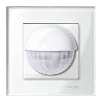 KNX M-Plan - détecteur de mouvement 180DEG - détection ras du mur - blanc brill.|Schneider Electric-SCHMTN631719