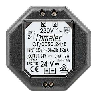 Alimentation 24V encastrable pour MBT2424.. et SC5SW|Jung france-IUNNT2405VDC