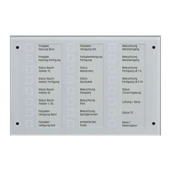 KNX Tableau de commande / Info|Jung france-IUNMBT2424