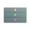 Commande 3 Touches Busch-Prion Acier Inox|ABB-ABB586751