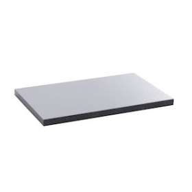 Plaque de finition inox - boite de sol affleurante 12/18 modules|Legrand-LEG088146