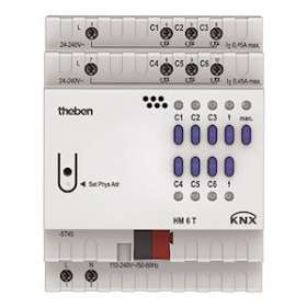 Actionneur 6c chauff HM 6 T KNX|Theben-THB4940240