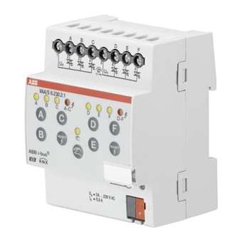Module 6 Sorties, Pilotes de Vannes, 230V, Mrd|ABB-ABB588399