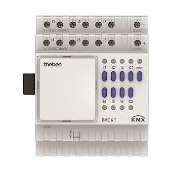 Extension 6 entrée binaire BME 6 T KNX|Theben-THB4930235