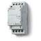 Contacteur 4NO 25A 230V AC/DC, AgSnO2, indicateur méca + LED