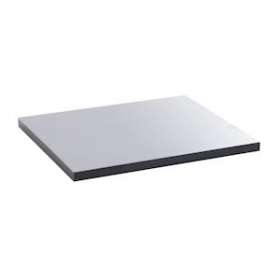 Plaque de finition inox - boite de sol affleurante 16/24 modules|Legrand-LEG088147