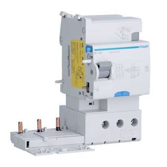 Bloc différentiel 3P 40A 300mA type AC|Hager-HAGBF341