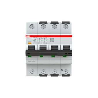 S300P-Disjoncteur 3P+NAD-25A-Courbe Z-Pdc 25000A-400VAC 25KA-230VAC 50kA-3 mod.|ABB-ABBA907685