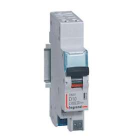 Disjoncteur DNX³ 4500 - auto/auto - U+N 230V~ 10A - 4,5kA - courbe D - 1 module|Legrand-LEG406808