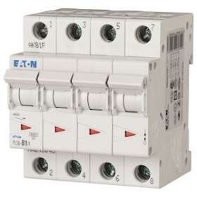Disj. PLS 4X1A 6kA (EN 60898) cbe C|Eaton industries-EONPLS6-C1-4-MW