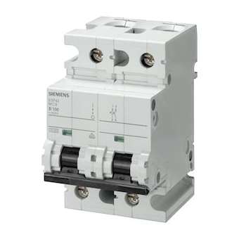 Disj. 2p.100A.C.10kA.400V|Siemens Industries et Infrastructures-SIE5SP4291-7