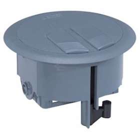 Boîte de sol à équiper - 3 modules - gris|Legrand-LEG089644