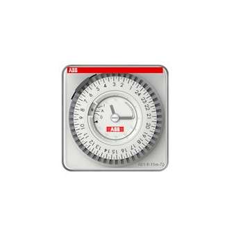 Horloge Journali're AD1-R-15m-72- 1NO/NF- 15mn- avec réserve- encastré|ABB-ABBT208131