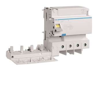 Bloc différentiel 4P 125A 300mA type haute immunité|Hager-HAGBFH480E