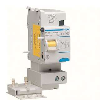 Bloc différentiel 2P 63A 300mA type AC|Hager-HAGBF264