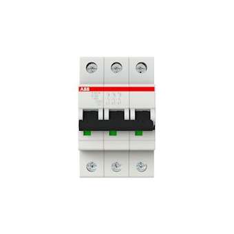 Disjoncteur S203M 3P 32A Courbe C Raccordement à vis - 15KA (3Modules)|ABB-ABB354341