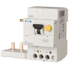 Bloc diff. FBSMV - 3P, 40A, Type AC, 1A|Eaton industries-EONFBSMV-40-3-1