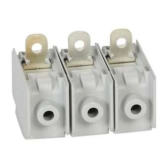 Jeu de 3 bornes à cage grande capacité pour DPX³160 magnétothermique|Legrand-LEG421026