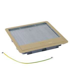 Couvercle métal revêtement laiton pour boite de sol standard 16/24 modules|Legrand-LEG088008