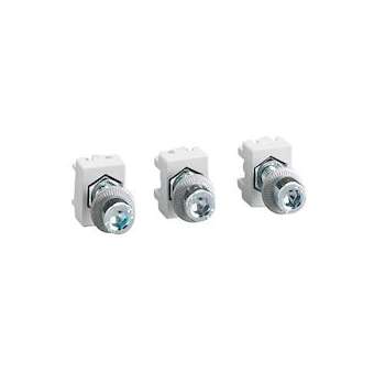 Jeu de 3 bornes à vis pour cosses pour DPX³160 magnétothermique|Legrand-LEG421028