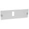 Plastron métal 1/4 tour pour DPX³250 dans XL³4000/XL³800 - haut.200mm - 24 mod