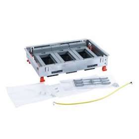 Kit 3 supports horizontaux fixes 3x4 modules pour boîte standard 8 à 12 modules|Legrand-LEG088030