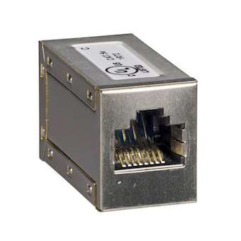 EnerlinX - 5 connecteurs femelle/femelle RJ45 pour cablage ULP|Schneider Electric-SCHTRV00870