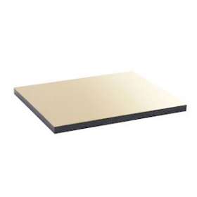 Plaque de finition couvercle métal laiton inox - boite de sol std 16/24 modules|Legrand-LEG088050