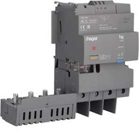 Bloc différentiel x160 4P 125A sensibilité fixe|Hager-HAGHBA128H