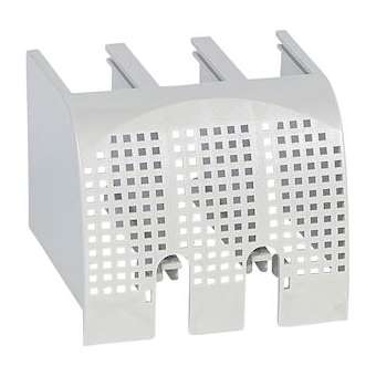Cache-bornes plombables raccordement prises avant DPX³160 magnétothermique 3P|Legrand-LEG421054