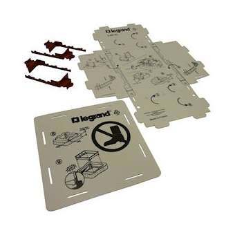 Boîte d'encastrement spécial rénovation pour boîtes de sol 16 à 24 modules|Legrand-LEG088192