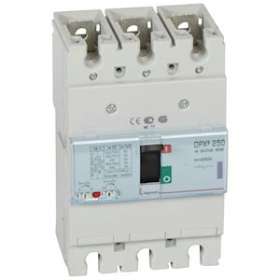 Disjoncteur magnétothermique DPX³250 pouvoir de coupure 50kA 400V~ - 3P - 250A|Legrand-LEG420269
