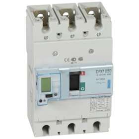 Disjoncteur électronique DPX³250 pouvoir de coupure 70kA 400V~ - 3P - 160A|Legrand-LEG420638