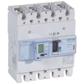 Disjoncteur électronique avec unité de mesure DPX³250 Icu 36kA 400V~ - 4P - 100A|Legrand-LEG420445