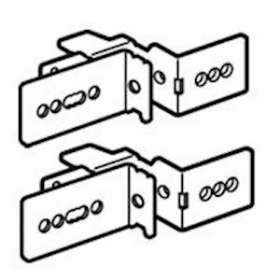 Support fixation de goulotte Lina 25 (2) - XL³800/ XL³4000 - 24 mod|Legrand-LEG020570