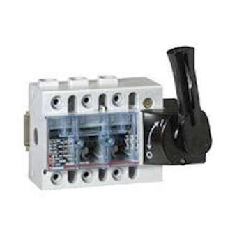 Interrupteur-sectionneur Vistop 160A - 3P commande frontale et poignée noire|Legrand-LEG022551