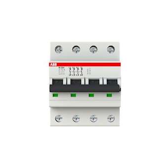 Disj. magnétique Seul (M204) 4P 25KA 10A (4Modules)|ABB-ABB358411