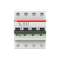Disjoncteur S204P 4P 63A Courbe C Raccordement à vis - 15KA (4Modules)|ABB-ABB356444