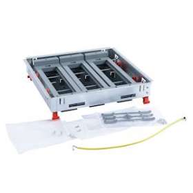 Kit 3 supports horizontaux fixes 3x8 modules pour boîte standard 16 à 24 modules|Legrand-LEG088032