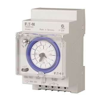 Inter horaire 7 jours, cavalier enfichable, réserve de marche, 3 TLE|Eaton industries-EONTSQW1CO