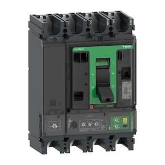 ComPacT NSX400N - disjoncteur Vigi - MicroLogic 4.3 400A - 4P4D - 50kA - fixe|Schneider Electric-SCHC40N44V400