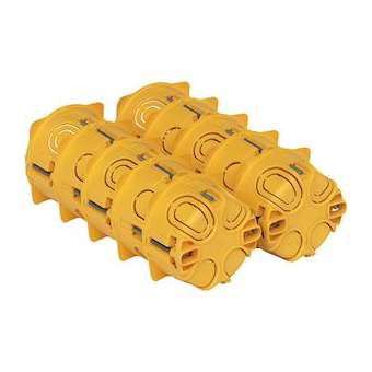 Lot de 10 boîtes à encastrer 1 poste Batibox plaque de plâtre|Legrand-LEG200186