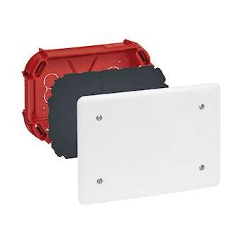 Boîte complète Batibox maçonnerie pour dérivation rectangulaire 165x115x40mm|Legrand-LEG089273