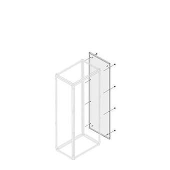 Panneau latéral plein IP30/40 H1800mm P500mm (x1)|ABB-ABBPPEB1850