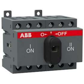 Inverseur Source Manuel 16A 3P'les montage Fond d'Armoire|ABB-ABB938960