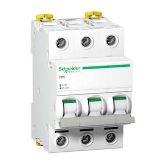 Acti9, iSW interrupteur-sectionneur 3P 63A 415VAC|Schneider Electric-SCHA9S65363