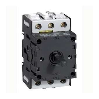 Bloc tripolaire nu pour interrupteur-sectionneur rotatif composable - 63A|Legrand-LEG022150